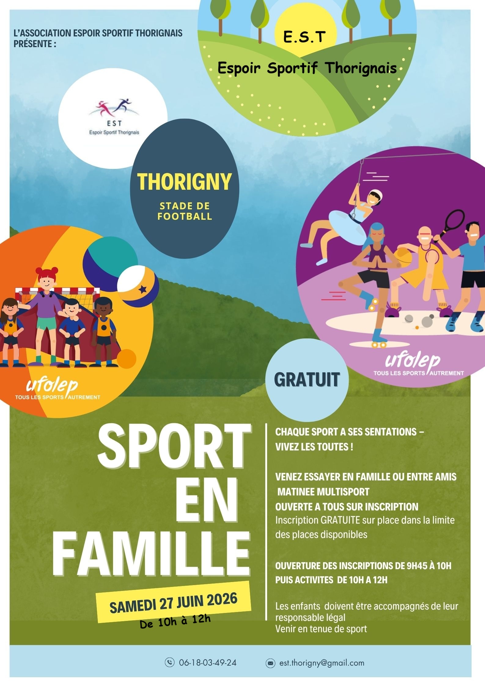 Sport en famille