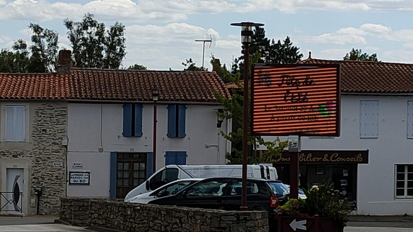 panneau lumineux