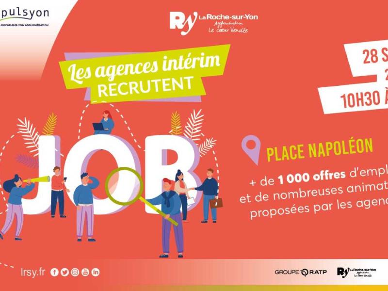 A LA RECHERCHE D'UN EMPLOI ? LE BUS DE L'INTERIM ARRIVE