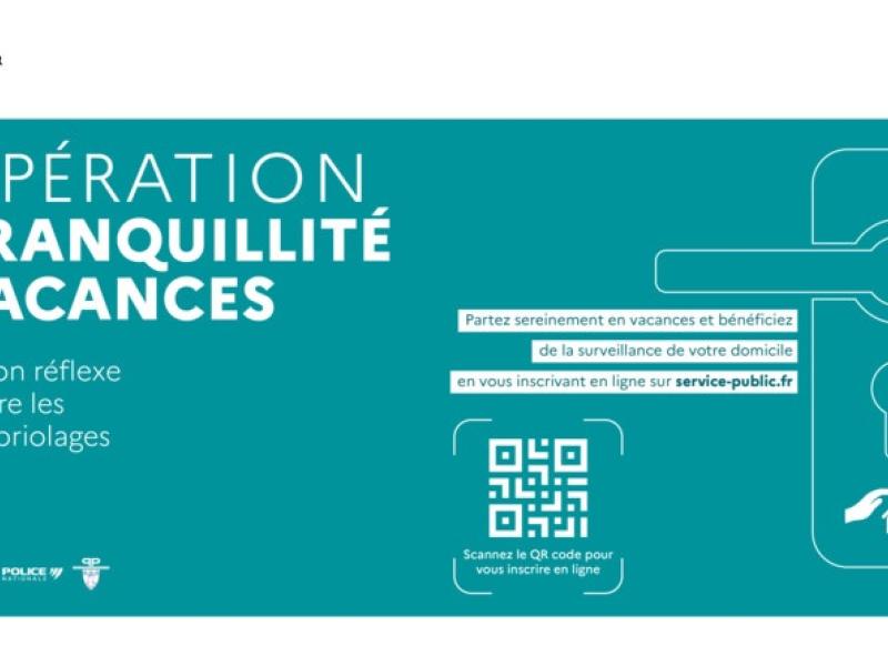 L'Opération Tranquillité Vacances