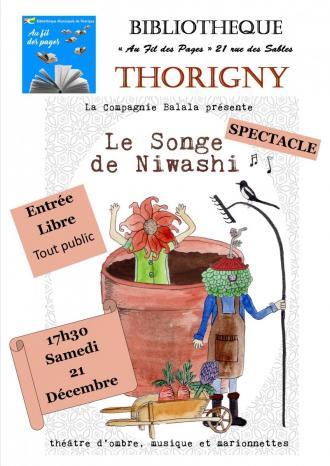 Affiche spectacle de Noël