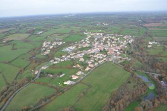 Thorigny vue du ciel