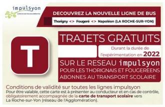 Evolution de la ligne de bus "IMPULSYON" à Thorigny